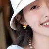 [gárgara pájaro dorado] nuevos pendientes de pájaro retro estilo chino pendientes de diseño nicho alta sensación pendientes de moda exquisitos