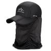 Directo de fábrica al aire libre a prueba de viento protección solar ultradelgada secado rápido impermeable transpirable verano plegable ciclismo gorra anti-mosquitos