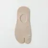 Meias de verão finas de malha respirável para dedos dos pés femininas, cor sólida, antiderrapantes de silicone, invisíveis de corte baixo