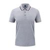 Polo de Solapa de Manga Corta Camisa Cultural Personalizada Logotipo Impreso Ropa de Trabajo Algodón Puro Ropa de Trabajo Camiseta Camisa Publicitaria Bordar
