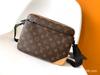 26 Años m L Bolso para Hombre, Bolso para Mujer, Bolso Cruzado de un Solo Hombro, Bolso para Cámara Tres en Uno, Bolso de Mano, Cuero Genuino, Versátil, Retro