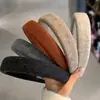 Diadema de Lana de Corona Alta Mezcla Retro Otoño e Invierno Simple Versátil Adorno para la Cabeza Diadema Perezosa para Lavarse la Cara en Casa para Mujeres