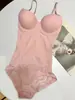 Roupas Modeladoras Transfronteiriças Europeias e Americanas com Sutiã Reforçado Pós-parto Abdominal Suporte para Seios Renda Sem Marcação Roupas Modeladoras
