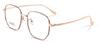 Armazón grande armazón de titanio armazón 8819-1 Danyang armazón para gafas de miopía al por mayor armazón para ojos armazón de titanio armazón retro para hombres y mujeres
