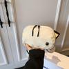 Bolso de Hombro Transfronterizo para Mujer, Estilo Nuevo Simple, Color Sólido, Casual, Bolso de Hombro de Gran Capacidad, Bolso Bandolera para Desplazamientos de Estilo Lazy