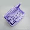 Caja de desinfección para manicura caja de desinfección para herramientas de manicura suministros caja de desinfección caja de limpieza para pestañas postizas caja de filtro para remojar limpieza con alcohol