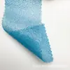 Tecido texturizado com padrão de losangos e pequenos pontos densos, tecido de malha brilhante para vestidos de noiva, trajes de palco e roupas de performance femininas