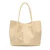 2026 Nova Bolsa Tote com Textura Tecida para Mulheres, Moda de Ombro Único, Sob o Braço, Grande Capacidade, Simples, para o Dia a Dia, Bolsa Grande