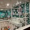 1 Pieza Pegatinas de Copo de Nieve para Ventana Electrostáticas Blancas Calcomanías Estáticas para Navidad Año Nuevo Vidrio Espejo Decoración Festiva Pegatina de Invierno