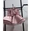 Vestido de Princesa para Bebé de un Año 2026 Nuevo Estilo de Verano Lentejuelas Lazo Vestido Tutú de Princesa para Niña de las Flores Vestido de Cumpleaños