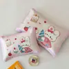 Funda de almohada de seda de hielo para niños Clase A Pieza única 30X50 Verano Guardería Bebé Funda de almohada refrescante A prueba de sudor Cubierta interior para núcleo de almohada