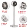 Suporte de Barra de Toalha de Aço Inoxidável, Varal para Secar Roupas, Suporte de Flange, Barra para Pendurar Roupas, Porta-Toalha com Passagem Central, Suporte de Pendurar, Varão de Cortina, Móveis