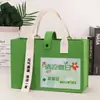 Bolso de Fieltro con Cinta Estilo Nuevo, Bolsa para Regalo Corporativo Navideño, Bolso de Mano Souvenir, Bolsa Tote de Gran Capacidad con Logo Personalizado