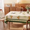 Nuevo mantel de estilo americano vintage para uso doméstico, de PVC lavable, impermeable y resistente al aceite, con un tacto lujoso y de alta gama, adecuado para mesas de comedor y mesas de centro.