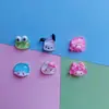 Flash fino transparente menina de desenho animado Sanrio acessórios de resina diy capa de celular fivela de sapato material cabeça de aperto corda adesivo