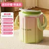 Cubo plegable para baño de pies para uso doméstico, Bolsa aislada para remojar los pies para exteriores, Tina portátil profunda para baño de pies para pantorrillas