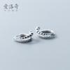 Aretes de Plata S925 para Mujer, Aretes Simples y Modernos de Estilo Coreano para Mujer, Aretes de Moda Personalizados con Incrustaciones de Diamantes para Mujer E9848
