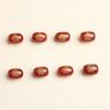 Natural Red Onyx Bronzing Zodiac Guardião Barril Contas Preto Onyx Zodiac Benmingfo Arroz Contas DIY