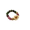 Anillo de calabaza vintage de estilo chino para mujer, diseño de nicho, anillo de comida de alta calidad, combinable con todo, 2025