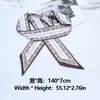 Novo Material de Cetim Estampado e Tingido Acessórios de Estilo Étnico Boêmio Cinto Lenço Longo de Seda Acessórios Multifuncionais