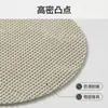 Tapete Oval Antiderrapante em Forma de Cruz PVC Espesso para Mesa de Jantar Impermeável Antiderrapante Venda Direta da Fábrica Quatro Cores Disponíveis para Personalização
