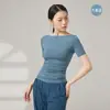 Traje de Práctica de Manga Larga con un Hombro, Corte Ajustado para Danza Clásica, Danza Moderna y Danza China