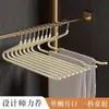 Colgador de Pantalones de Acero Inoxidable con Forma de Ganso, Multifuncional en Forma de Z, Antideslizante, Organizador de Almacenamiento de Pantalones para Armario Doméstico, Colgador de Pantalones en Forma de 2