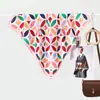 Bufanda de Seda con Estampado de Trébol Arcoíris para Mujer, Bufanda Versátil Simple de Alta Gama, Popular en Plataformas de Transmisión en Vivo