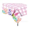 Zb242 Bolo de Sorvete Doce de Verão Festa Aniversário Toalha de Mesa Pe 130*220cm Festa Uma Vez