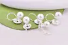 Pendientes de Perla Sencillos de Estilo Coreano Versátiles Pendientes Dulces Elegantes sin Agujeros en las Orejas Nuevos Agujeros en las Orejas Pinza para Orejas Plato de Incienso Mosquitero