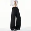 Pantalones casuales plisados tridimensionales de estilo americano para calle, para hombre y mujer, pantalones cargo deportivos de moda para otoño, pantalones rectos holgados