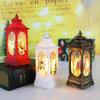 Nuevas decoraciones navideñas transfronterizas: lámpara de viento, candelabro, lámpara para ancianos, muñeco de nieve, decoración navideña, luz de noche, adornos de escritorio