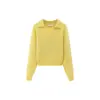 Sumeihui 2026 Otoño e Invierno Nuevo Estilo Sencillo Cuello Polo Manga Larga Top de Punto Sueco Vkc Suéter de Cachemira para Mujer