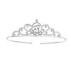 Nova Coroa de Strass de Princesa para Crianças Faixa de Cabelo de Liga Metálica para Meninas Dança Estéreo Acessórios de Cabelo para Aniversário de Bebê com Diamante Atacado