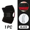 Rodillera deportiva para ciclismo, baloncesto, montañismo, entrenamiento, running, soporte de rodilla con soporte de resorte abierto, equipo de protección deportiva de tela OK