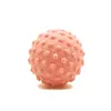 Bola de massagem, bola de massagem fitness, para relaxamento muscular do ombro, pescoço, cintura e pernas, massagem nos pés, bola de yoga em formato de amendoim para saúde e bem-estar