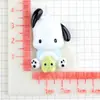 Copo de Água Melody Sanrio Copo de Enxaguante Bucal Caixa de Armazenamento Desenho Animado Decoração DIY Kuromi Pacha Cachorro Material de Patches