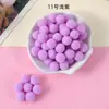 Pompones de poliéster de alta calidad, disponibles en varios colores y tamaños, perfectos para sombreros, juguetes y cajas de regalo