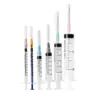 Jeringa Médica 1/2/5ml Jeringa Desechable Estéril para Disolver y Dispensar Medicamentos, Alimentación de Medicamentos y Llenado de Tinta, con Aguja de Lavado