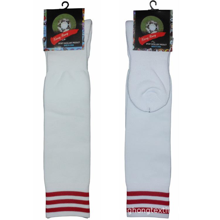 白色足球袜-3
