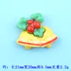 Accesorios Navideños de Resina de Dibujos Animados Transfronterizos Hechos a Mano DIY Pegamento de Crema Funda para Teléfono Móvil Accesorios para el Cabello Cuerda para el Cabello Materiales Decorativos Venta al por Mayor