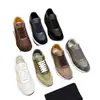 Zapatillas deportivas casuales de retazos de cuero gamuza genuino para hombre, de caña baja con suela gruesa, versátiles, disponibles en varios colores