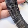 Outlet de fábrica em estoque 3cm PP grama borla tecido renda acessórios para roupas chapéu de palha renda acessórios