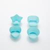 Molde de Silicona para Magdalenas 7cm Redondo Forma de Estrella Forma de Corazón Cuadrado Bandeja para Postres Tarta Molde para Tazas de Pastel Herramienta para Hornear
