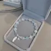 2024 Pulsera de Pluma de Estrella Explosiva para Mujer Ins Pulsera Pequeña Blanca de Niña Pulsera Regalo para Novia