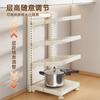 Estante de Almacenamiento de Cocina Estante de Almacenamiento Multifuncional para Ollas para el Hogar Estante de Almacenamiento de Múltiples Capas para Gabinete Debajo del Fregadero Estufa Estante para Ollas en Capas