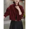 Camisa feminina de manga longa de alta qualidade, novo modelo outono 2026, adequada para sobreposição, pode ser usada como peça externa, com um design único, jaqueta nicho, top tendência