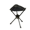 Silla de Exterior Portátil Taburete de Pesca Camping Triangular Giratorio Pequeño Plegable para Senderismo y Ciclismo Ligero Pequeño Taburete Plegable
