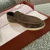 Los Zapatos Casuales de Negocios Planos de Cuero Genuino Liso de Color Sólido de Punta Redonda de Cuero Natural Negro Son Transpirables y Cómodos