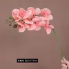 Orquídea de Seda Artificial de Alta Gama de 8 Cabezas, Guía de Camino para Bodas en Salón de Banquetes, Decoración Especial para Hotel, Venta al por Mayor de Flores Artificiales